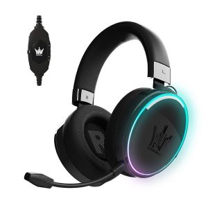 HEADSET GALAX HOF MAESTRO H1 MATTE 7.1 RGB BLACK USB