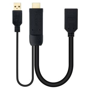 HDTV to DP + USB 2.0/M Adapter