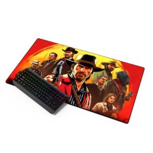 Mouse Pad (45 X 80) Red Dead