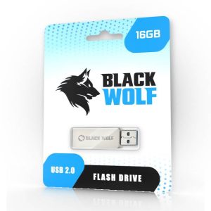 Black Wolf : USB Flash Drive (2.0) - 16GB